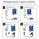 CITYORK 12V DC 5600mAh wiederaufladbarer Lithium-Ionen Akku für CCTV-Kameras, Camcorder, MP3-Player, LED-Streifenlichter und mehr