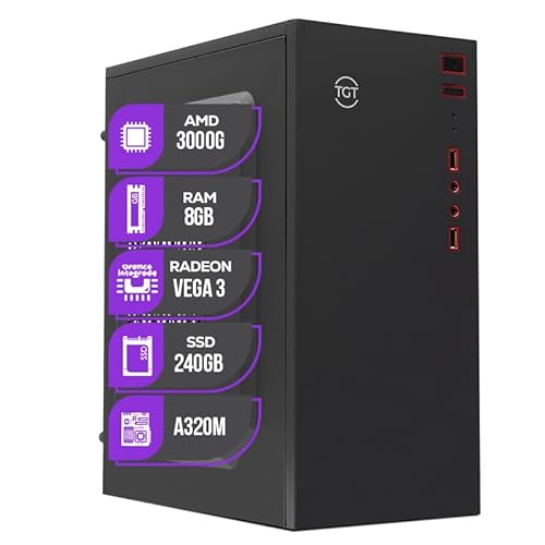 Computador Mancer Home Office (AMD Athlon 3000G, 8GB DDR4, SSD 240GB, 200W)