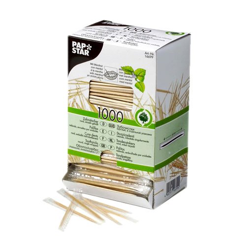 Distributore di cura dei denti in legno, 1000