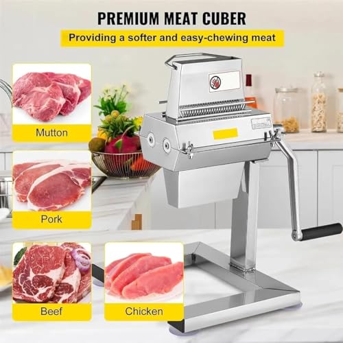 Ablandador manual de carne resistente para cerdo, carne de res y cordero, perfecto para marinar y uso profesional en la cocina, ideal para cocineros caseros y chefs