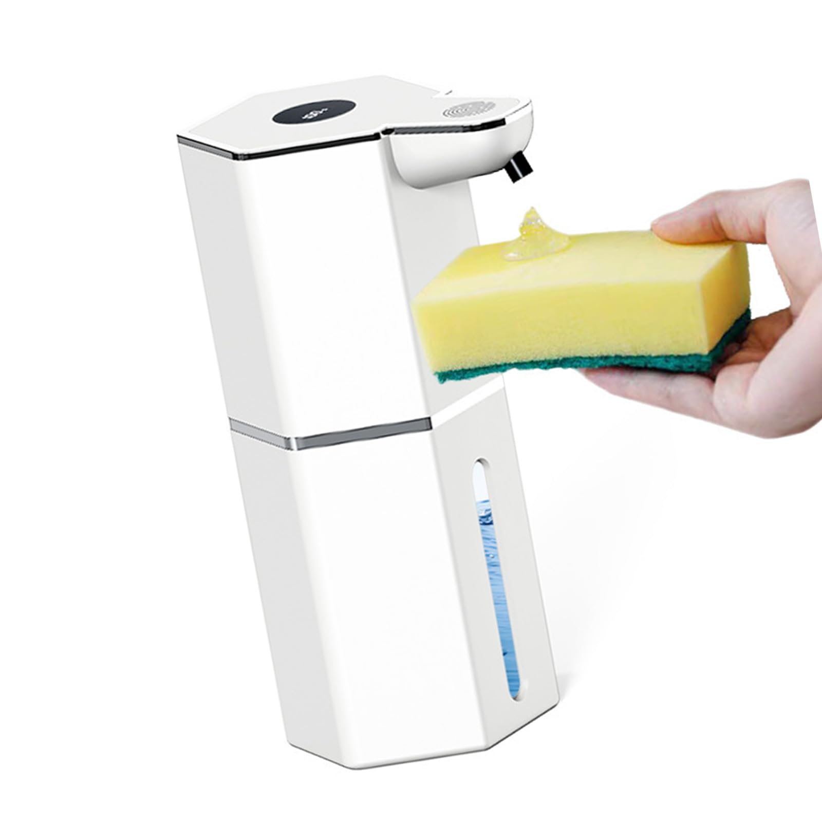 Contactless Automatic Liquid Soap Dispenser Large Capacity Strong ABS Structure Container Contactless Bathroom Soap Dispenser for Bathroom Countertop