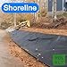 Non Woven Geotextile Fabric, 4ft x 100ft 6oz BE&ST for Landscape Projects, French Drains, Retaining Walls, Underlayment, Drainage, PROF Industrial Fabric, Tensile strength - 700 N; Load limit - 2400N