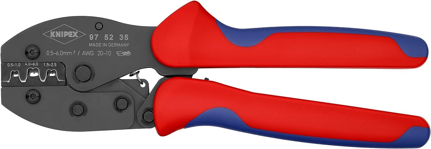 Knipex 97 52 35 PreciForce® Crimping Pliers Non-Insulated Open Plu...