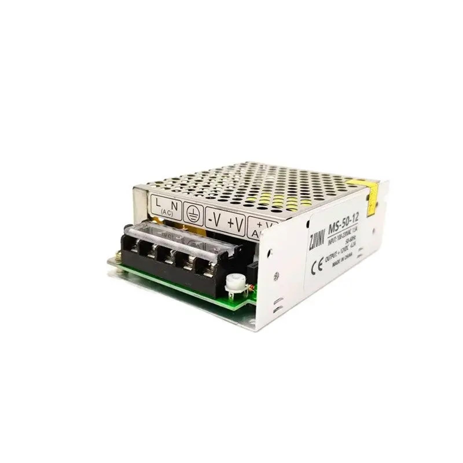 Alimentation à découpage format miniature 15V sortie stable 3.4A