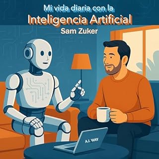 Mi vida diaria con Inteligencia Artificial Audiolibro Por Sam Zuker arte de portada