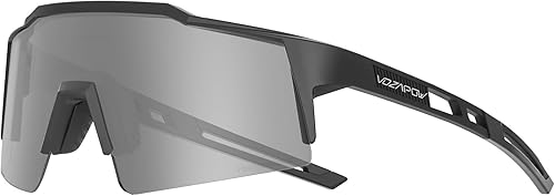 Gafas de sol deportivas polarizadas 4 lentes, lentes de sol de ciclismo para hombres, mujeres y jóvenes, conducción, correr, béisbol