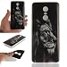 Produktbild Ooboom® Xiaomi Redmi 5 Plus Hülle TPU Silikon Gel Ultra Dünn Schutzhülle Handy Tasche Case Cover für Xiaomi Redmi 5 Plus - Löwe Schwarz