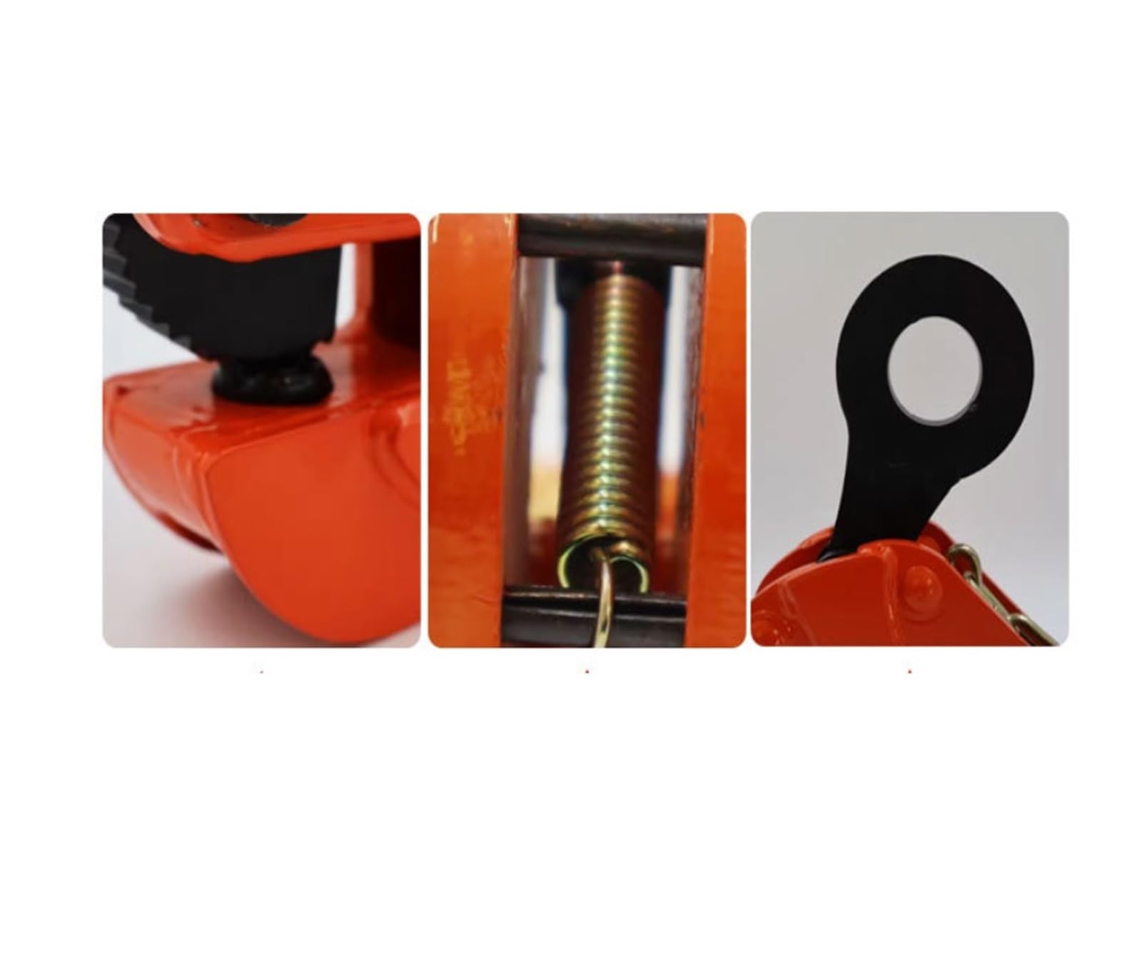 Hebezange aus Stahl, robust, industriell, vertikal, zum Heben und Transportieren (1T)