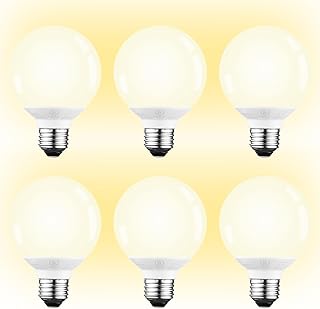 TORCHSTAR G25 LED Light Bulbs, 5W 40W Equivalent, Dimmable 450LM Globe L...