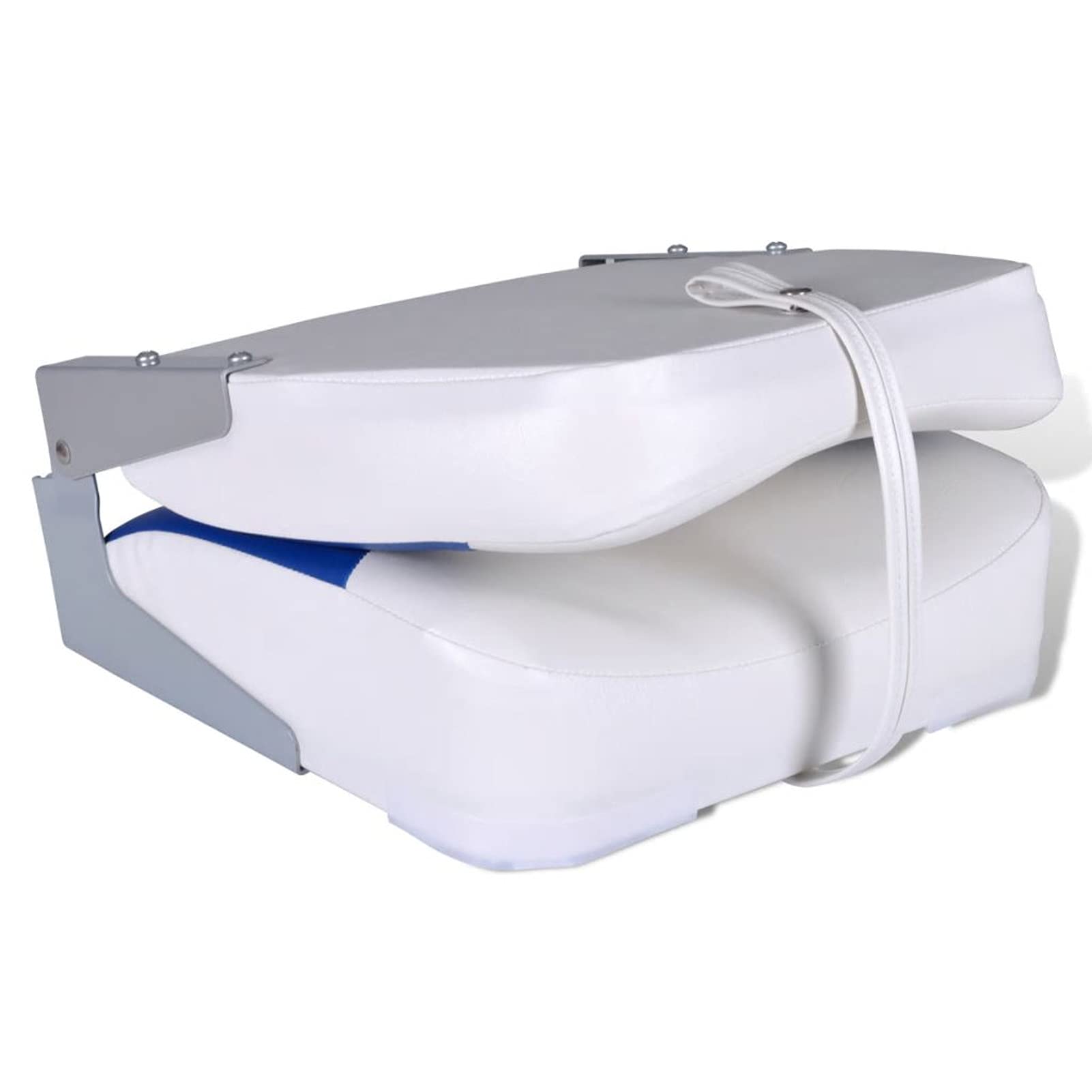 Asiento para barco plegable con respaldo - Comodidad y facilidad de almacenamiento para pescadores y navegantes