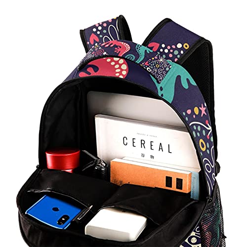 Sac à dos décontracté homme femme pour ordinateur portable multicolore - 4