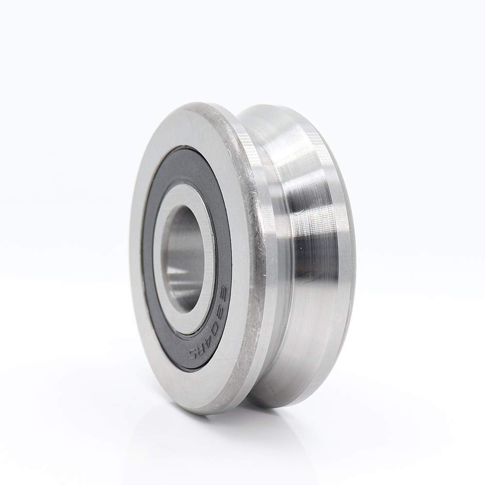 Cuscinetti a rulli V206222 Cuscinetto a sfere sigillato con scanalatura a V 20x62x22mm for puleggia V6/3 V12/5 for guida di scorrimento(206222V12 5 1PCS)