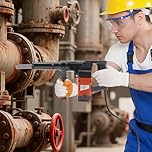 Elektrischer Nadelentroster 1100W 3600 RPM Handheld Nadelpistole zur effektiven Entfernung von Rost, Schweißschlacke & Farbe, Rost Entfernung Werkzeug für Automechaniker & Tapezierer