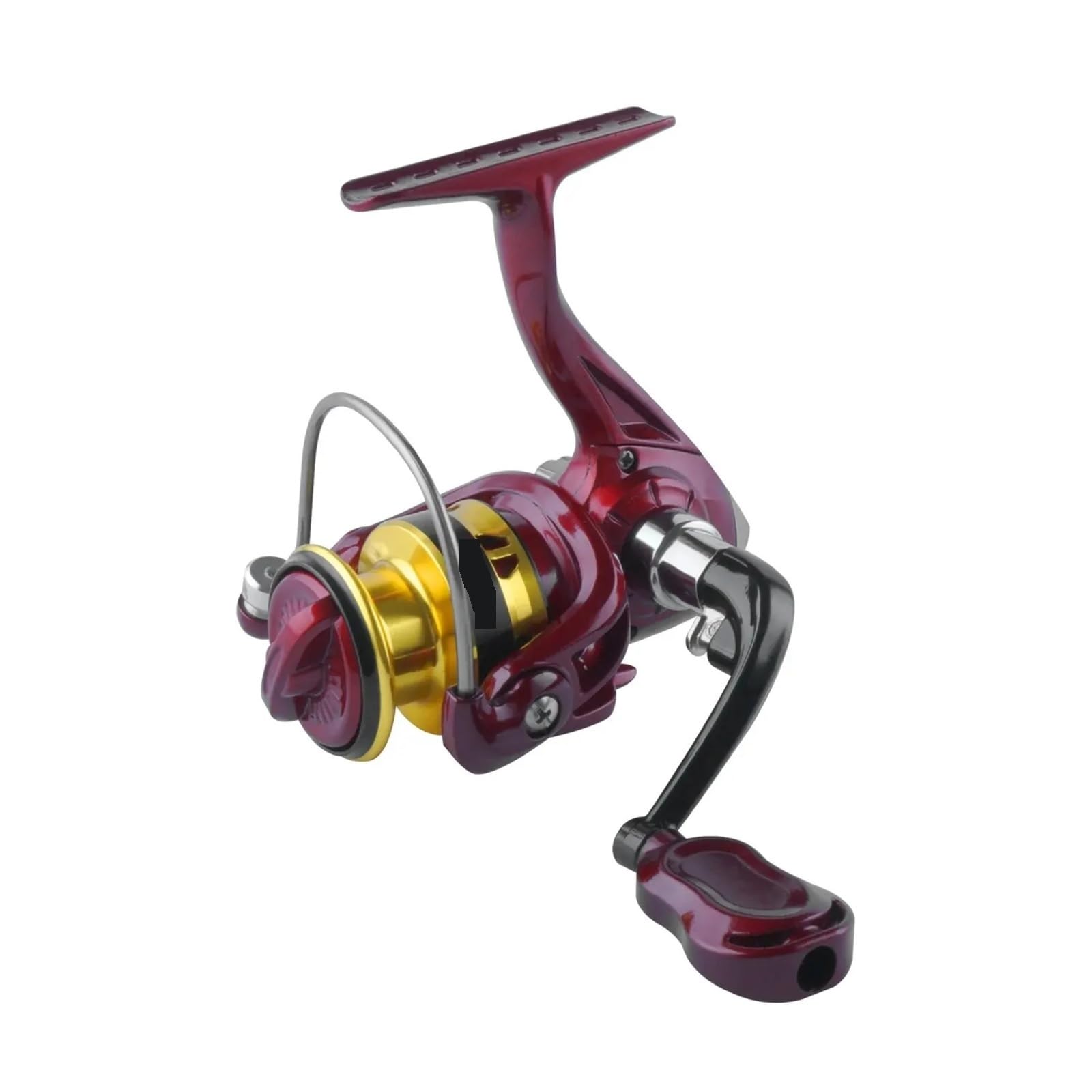 Moulinet Spinning ultraléger 1000, 149g, Bobine métallique 4.8:1, poignée Pliable, pêche sur Glace et Finesse