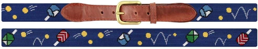 Smathers & Branson Wacky Pickleball Needlepoint Belt