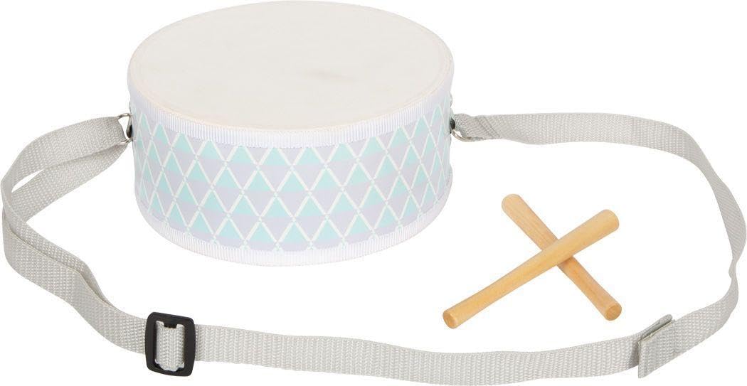 small foot Zestaw muzyczny pastelowy, trzyczęściowy zestaw instrumentów muzycznych w pastelowych kolorach, z nutami, od 3 lat, 11685