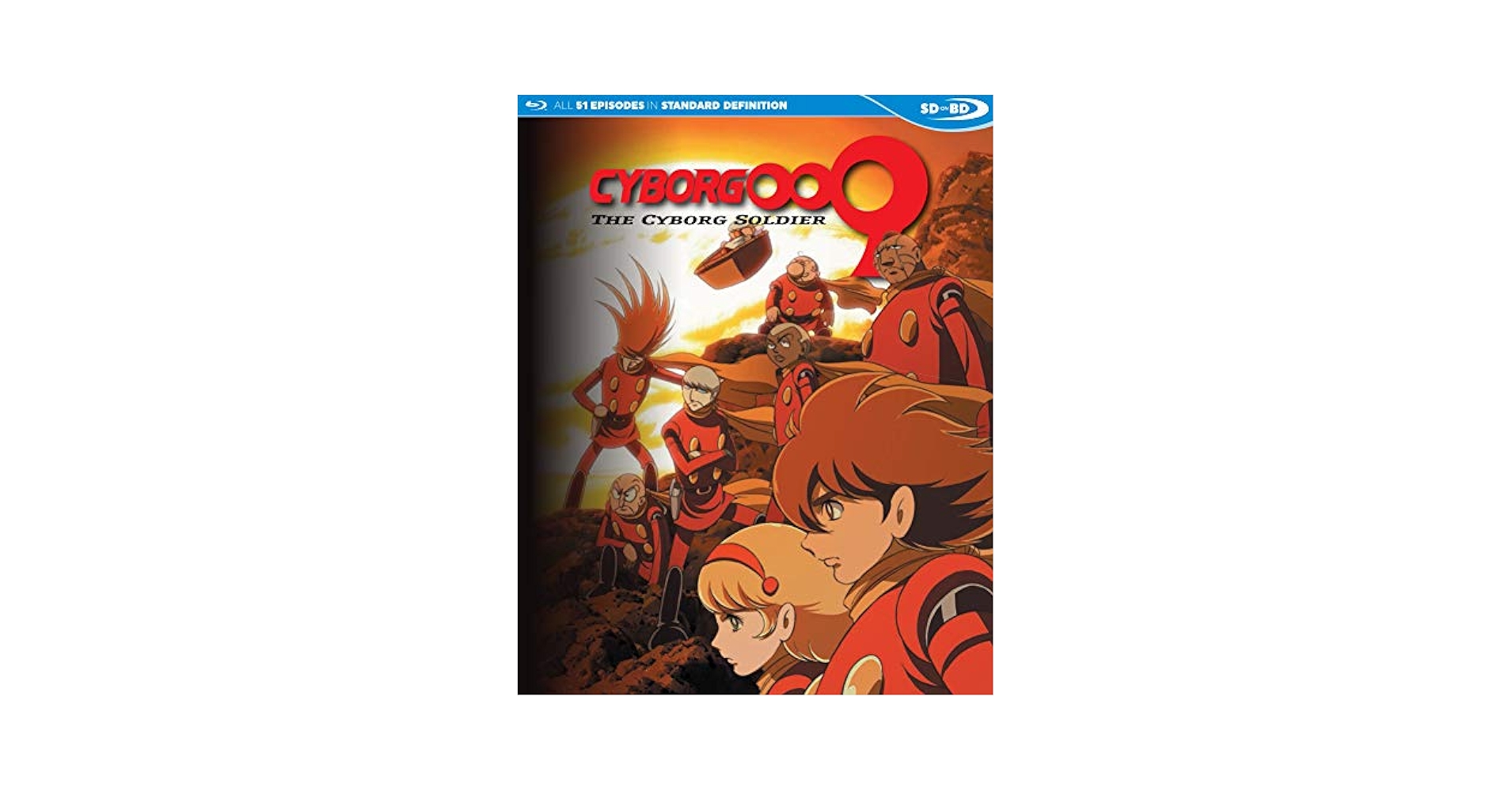 Amazon.com: Cyborg 009: The Cyborg Soldier - Complete Series