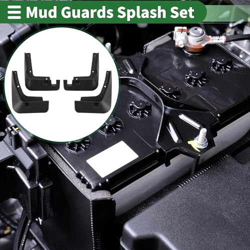 Image of Motoforti Mud Flaps Splash Guards Mud Guards for Hyundai Verna 2018-2020 W /Mount Accessories