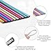 Osilly 20 Pcs Car Air Conditioner Outlet Decoration Strip, Decorative Trim for Auto Air Vent Outlet, Waterproof Automotive Interior Decors for Men Women, Universal for Most Vehicles (Red)