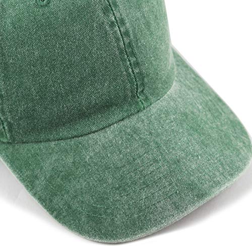 Image of The Hat Depot 100% Cotton Pigment Dyed Low Profile Dad Hat Six Panel Cap
