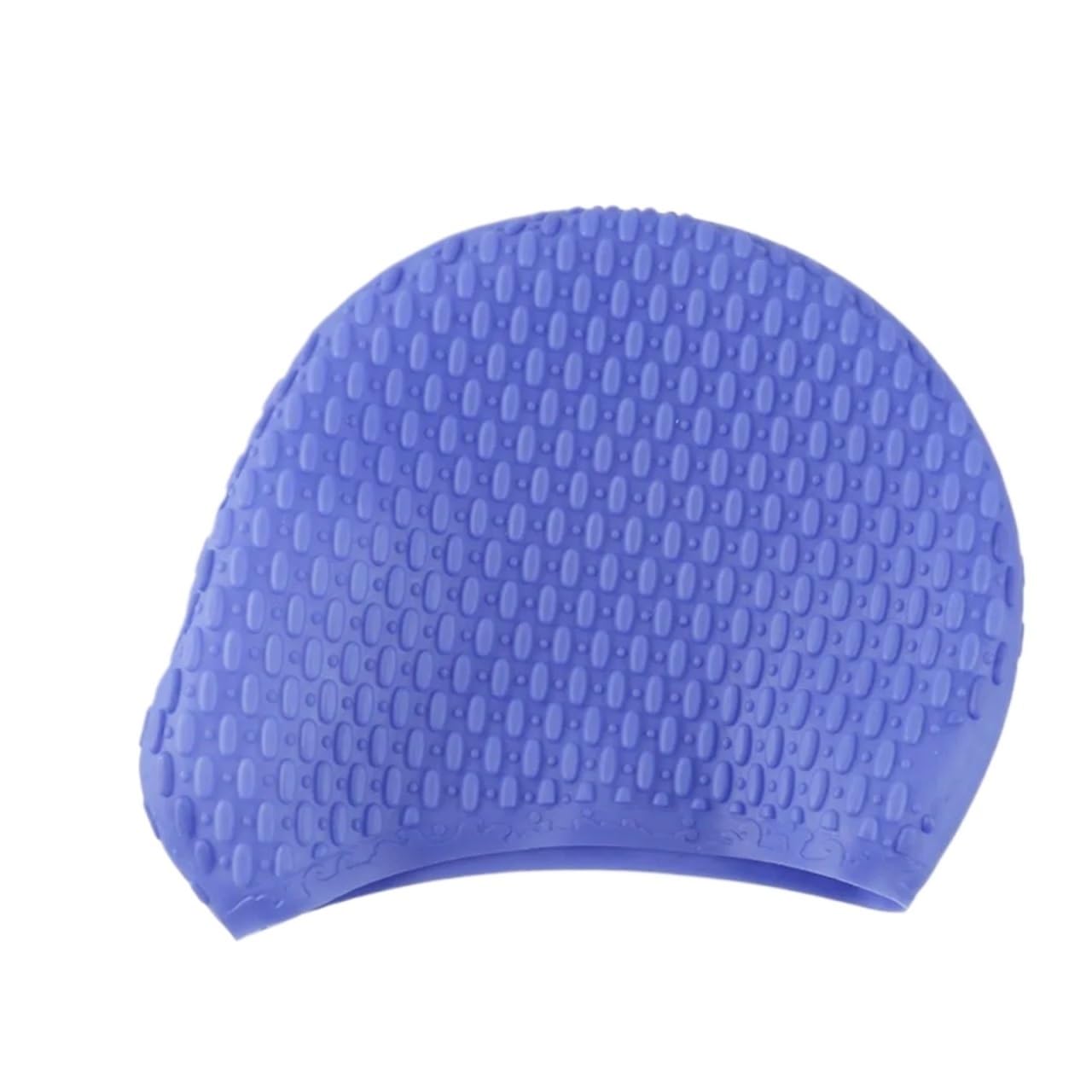 Gorro de natación Gorros de natación de Silicona Partículas Antideslizantes Gorro de baño cómodo Ideal for Cabello Rizado Corto Medio Largo
