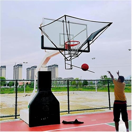 Panier de basket-ball pliable suspendu pour s'entraîner facilement au jardin