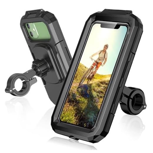 ENONEO Supporto Smartphone per Moto Impermeabile 360°Gradi