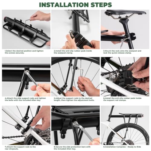 ROCKBROS Quick Release Bike Rack