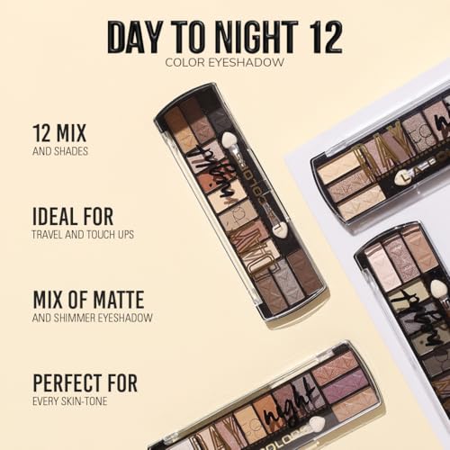 Image of L.A. COLORS Day to Night 12 Color Eyeshadow, Sunset CES425