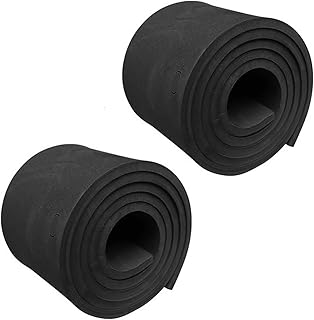 Commercial Floor Squeegee for Concrete Floor/Tennis Court/Tile Floor, Large Water Pusher Roller Floor Water Remover Squeegee Broom, Indoor Outdoor Drying Equipment (Color : 2 EVA Foam Blade)