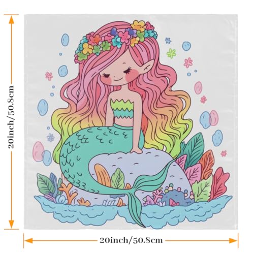 Servilletas de Tela Multicolor Set x6 50.5x50.5 cm miniatura 2