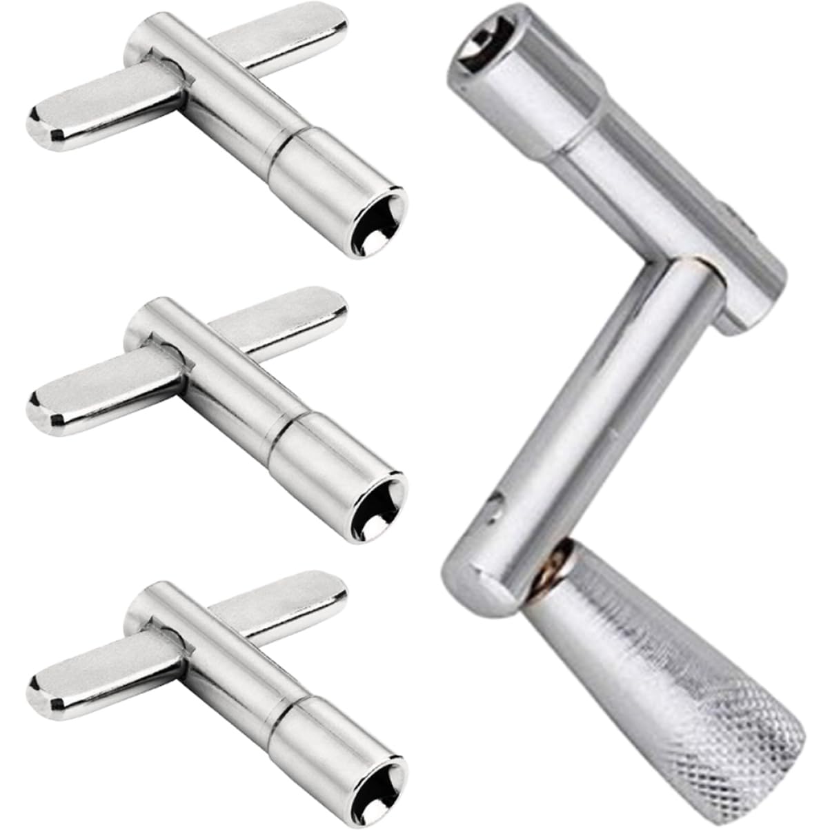 CIMAXIC 4pcs Drum Tuning Key Wrench Set Supplies Drum Keys for Percussion Drum