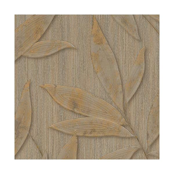 A.S. Création Vliestapete Siena Tapete Floral 10, 05 M x 0, 53 M braun metallic Made in Germany 328805 32880-5 – Bild 4