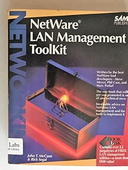 Hardcover Netware Lan Management Toolkit/Book and Disk Book