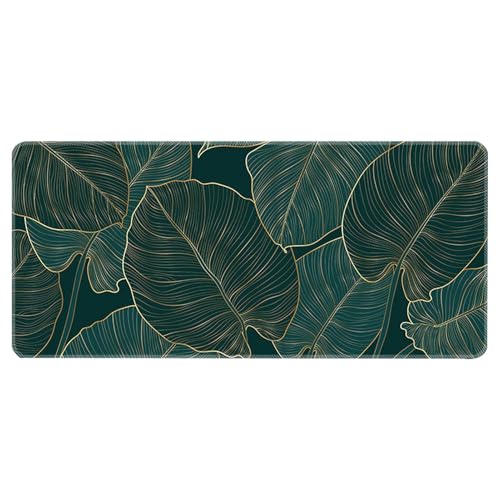 Tapis de souris grand format en caoutchouc antidérapant et étanche pour clavier de bureau