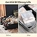 Prudiut 20Pack Mom Hospital Bag Essentials for Labor And Delivery 5 Size Hospital Bag Organizer Pouches Clear Hospital Bag Essentials for Women Labor Delivery