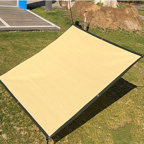 Malla Sombreo Marron 1 5 Tela para Sombra Tasa De Sombreado 90-99%,Transpirable,Resistente Al Desgarro Paño De Sombra para Patio/azotea/Garden,2x5m