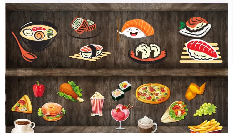 Papier peint japonais restaurant mural peint à la main fresque asie 200x140