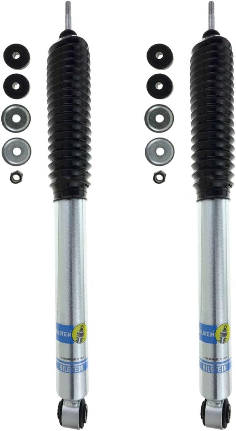 Bilstein 24-186681 5100 Series Front Shock fits 2005 2016 F250 F350 Super Duty 4WD with 6" Lift - Monotube Design, Fade Free Performance
