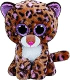 Über 40 verschiedene Designs Carletto Ty 37177 Ty 37177-Patches mit Glitzeraugen, Beanie Boo\'s Leopard, 15 cm