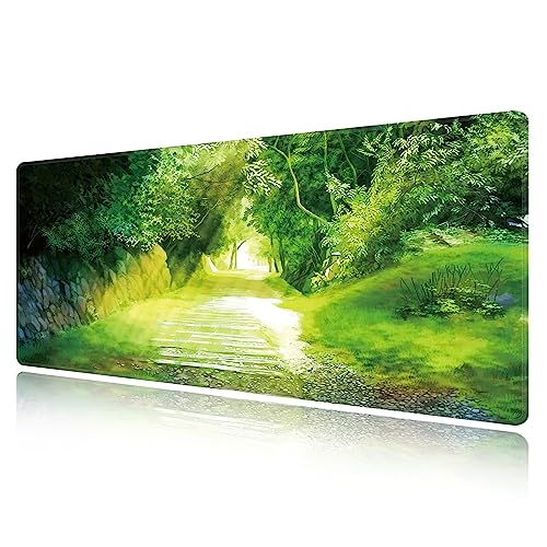 Tapis de souris gaming XXL finition soignée motif paysage LL-COEUR
