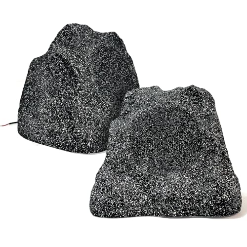 STUDIOFINIX Outdoor Rock Speakers Waterproof, 600 Watt 8 Inch Superior