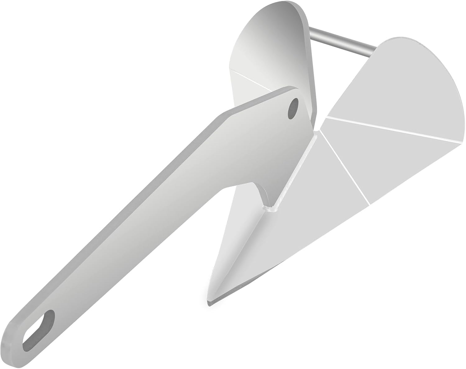 Amazon.com : RIGMEC Delta Style Wing Boat Anchor, Galvanized Steel Boat Anchors, Premium Series ...