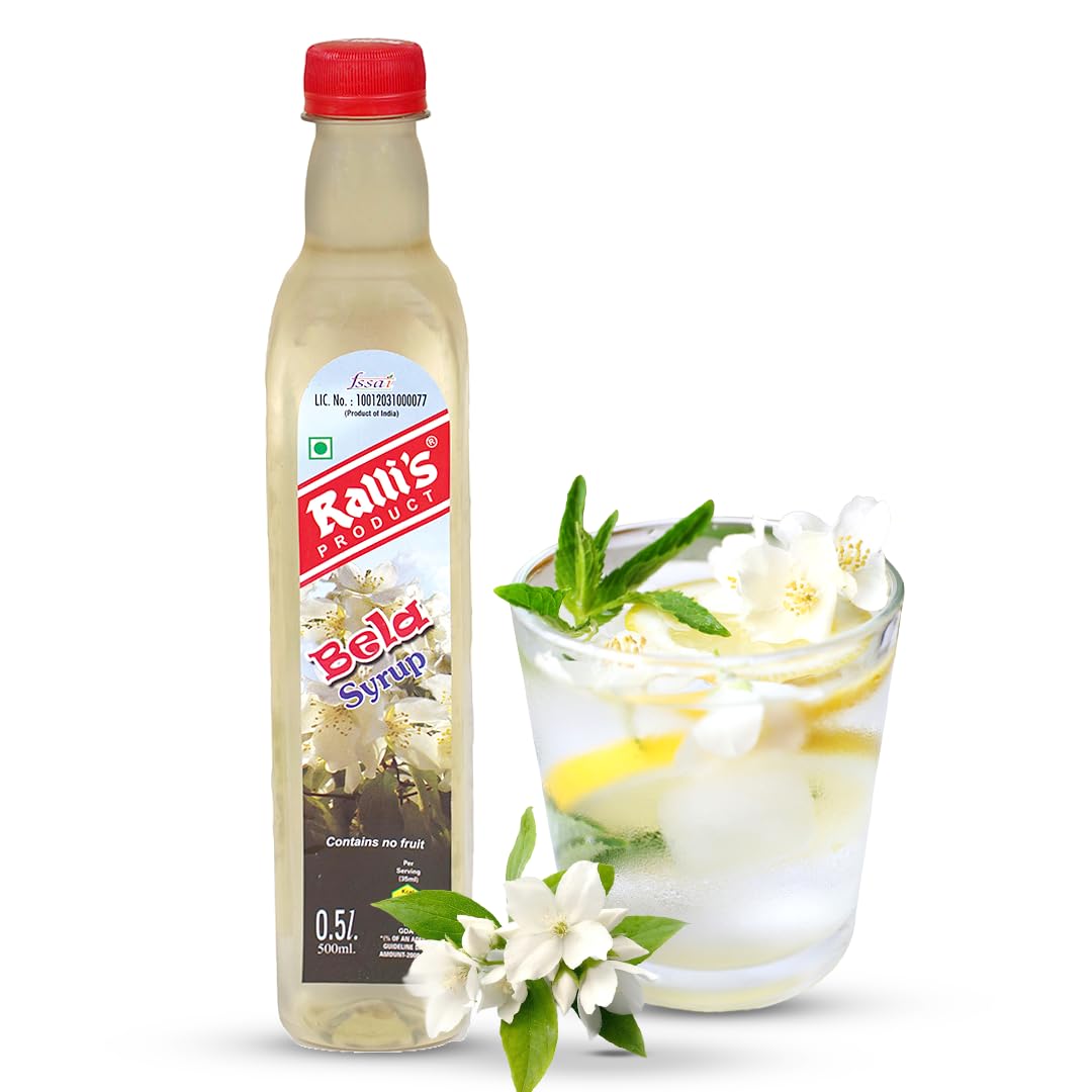Rallis Bela Syrup 500ml: Instant Summer Delight | Enhance Beverages, Drinks & More with Floral Aroma (B01DZXY3YW) Amazon Price History, Amazon Price Tracker