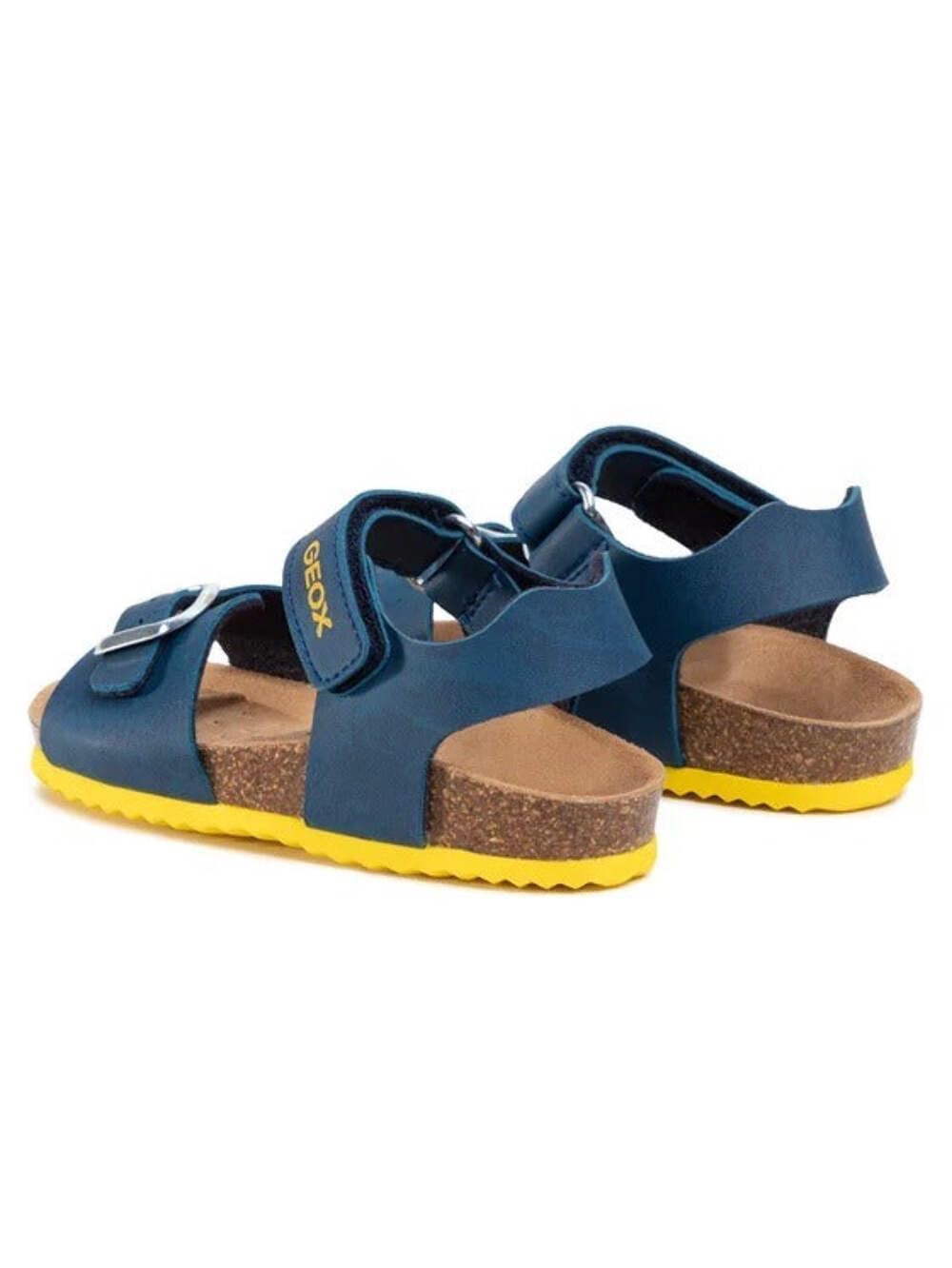 Geox Ghita Boy Sandalen/Sandaletten Jungen Blau/Gelb Sandalen/Sandaletten Shoes