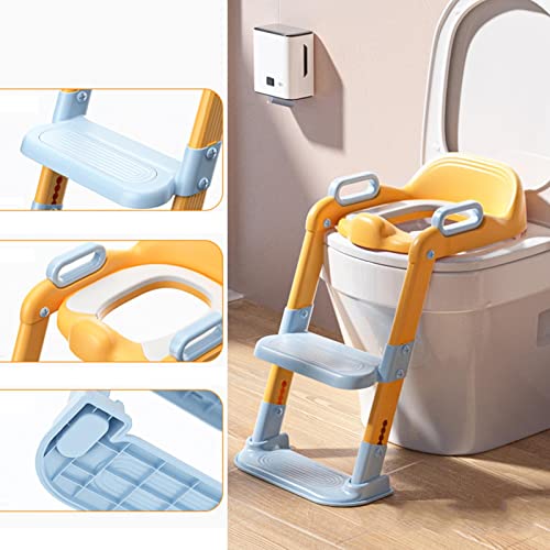 Assento de Treinamento Potty Assento de Toalete de Criança com de Escadote Potty Training Assento de