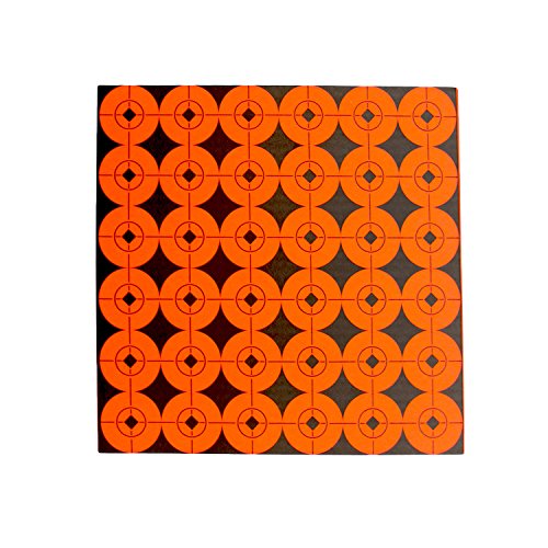 Birchwood Casey Autocollant 1 en Pois Rouge Fluorescent Cible, 33901 Cover