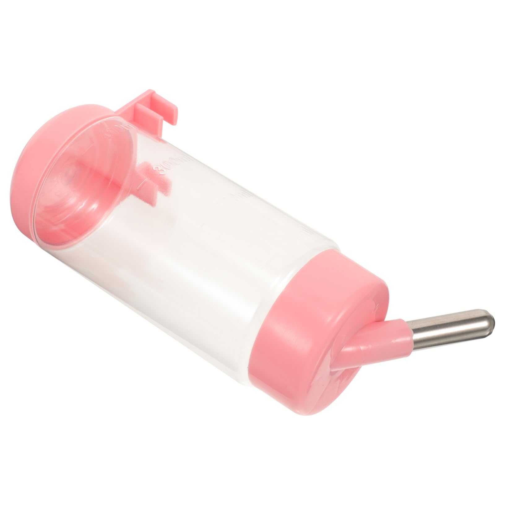 GANAZONO Leak Pet Water Dispenser for Small Animals Hanging Design Easy to Install Durable for Dogs Cats and Rabbits Pink