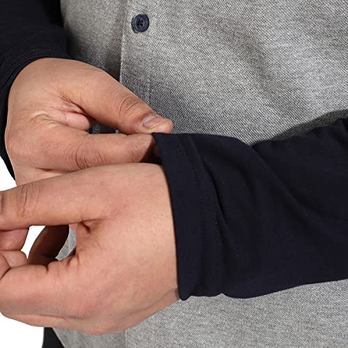 Image of CAHOOT Instafab Plus Men's Button Up Regular Fit Shirt for Casual Wear | Modern Clothing Shirt Crafted with Regular Sleeve, Comfort Fit & High-Performance for Everyday Wear