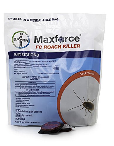 Maxforce Fc Roach Bait Stations 72 Child Resistant German Roach Bait Stations Not For Sale To: CALIFORNIA